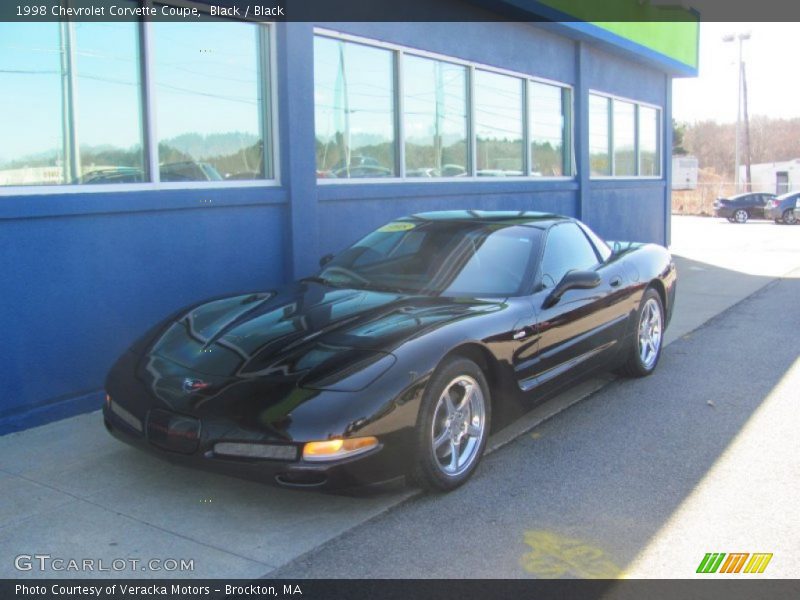 Black / Black 1998 Chevrolet Corvette Coupe