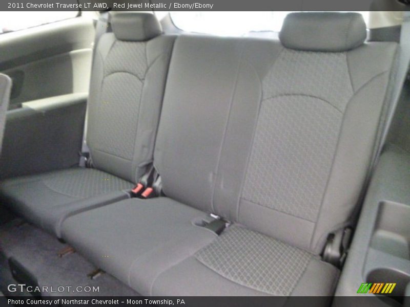 Red Jewel Metallic / Ebony/Ebony 2011 Chevrolet Traverse LT AWD