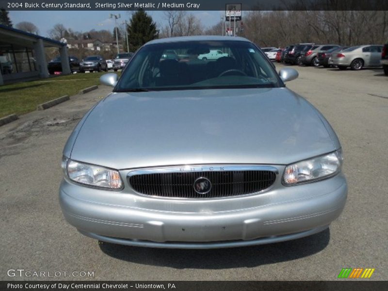 Sterling Silver Metallic / Medium Gray 2004 Buick Century Standard