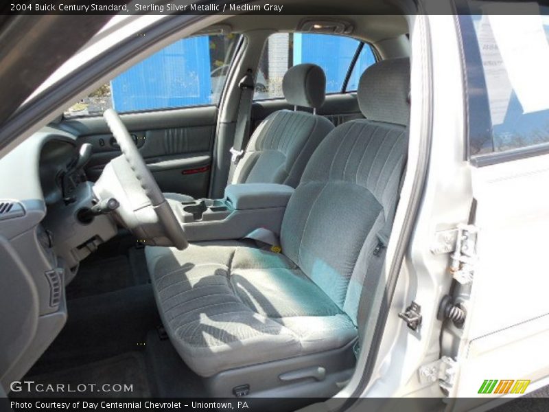 Sterling Silver Metallic / Medium Gray 2004 Buick Century Standard