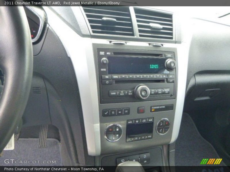 Red Jewel Metallic / Ebony/Ebony 2011 Chevrolet Traverse LT AWD