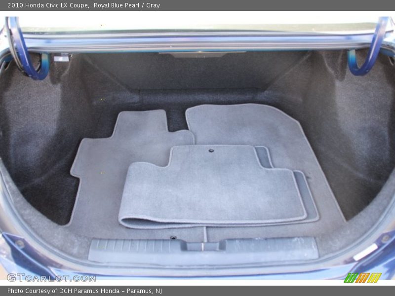 Royal Blue Pearl / Gray 2010 Honda Civic LX Coupe