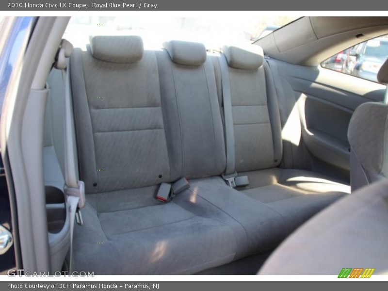 Royal Blue Pearl / Gray 2010 Honda Civic LX Coupe
