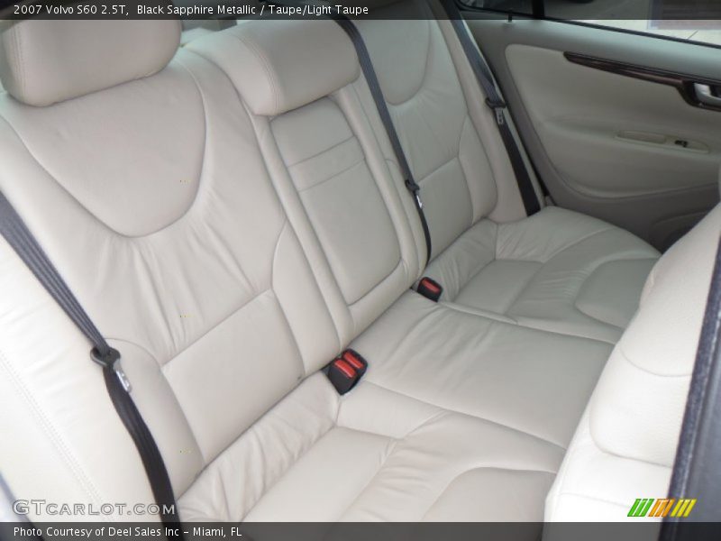 Black Sapphire Metallic / Taupe/Light Taupe 2007 Volvo S60 2.5T