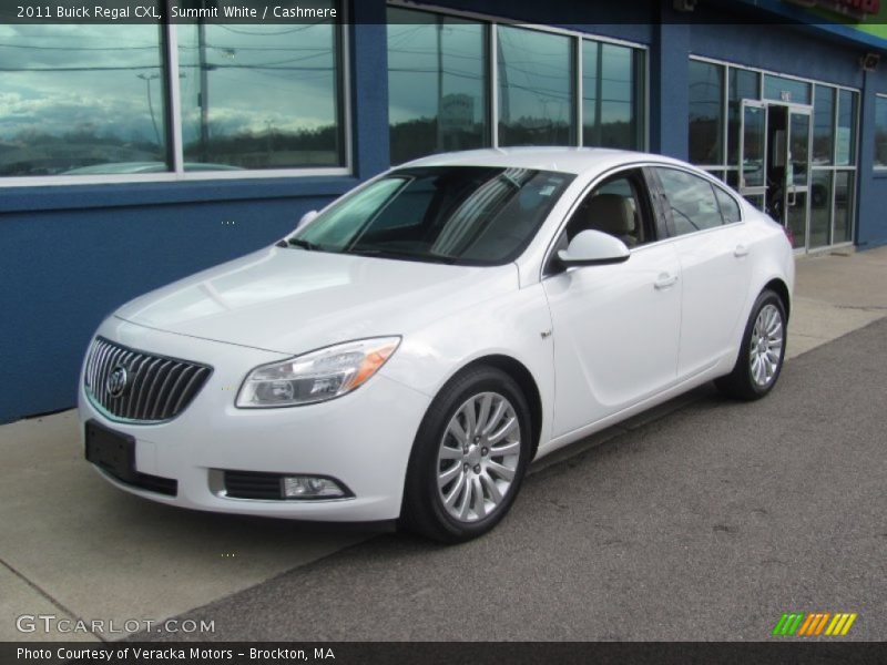 Summit White / Cashmere 2011 Buick Regal CXL