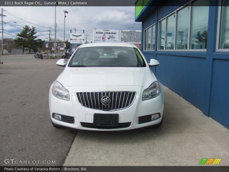 Summit White / Cashmere 2011 Buick Regal CXL