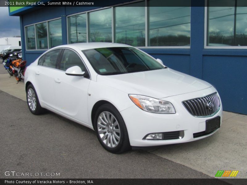 Summit White / Cashmere 2011 Buick Regal CXL