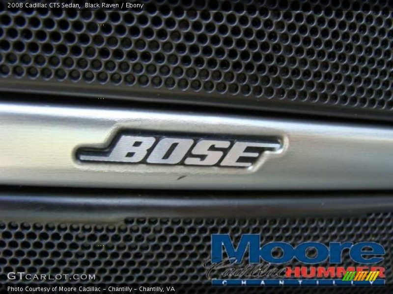Black Raven / Ebony 2008 Cadillac CTS Sedan