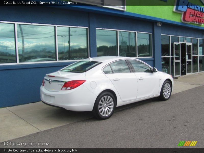 Summit White / Cashmere 2011 Buick Regal CXL