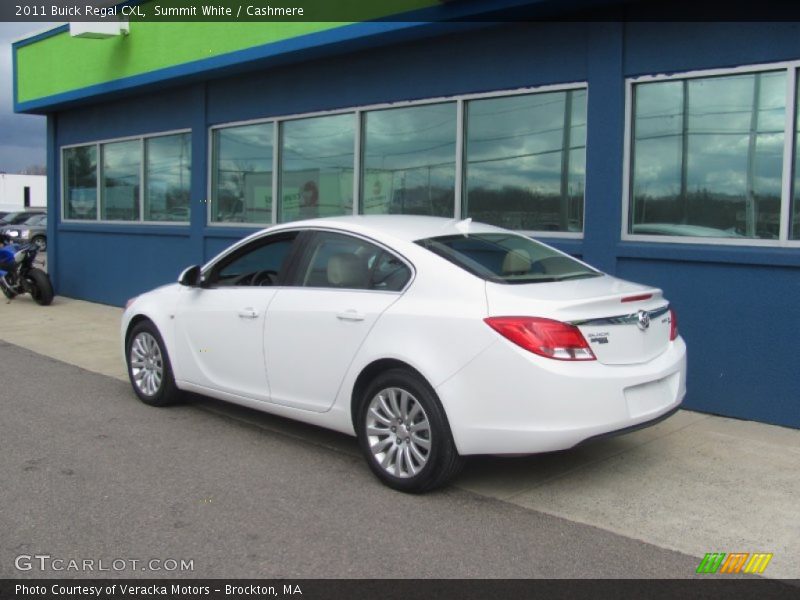 Summit White / Cashmere 2011 Buick Regal CXL