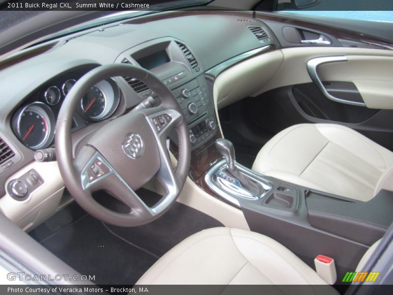 Summit White / Cashmere 2011 Buick Regal CXL