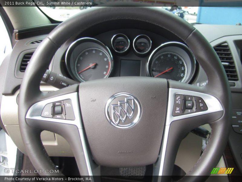 Summit White / Cashmere 2011 Buick Regal CXL