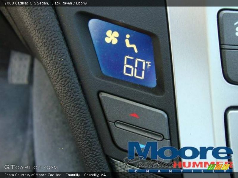 Black Raven / Ebony 2008 Cadillac CTS Sedan