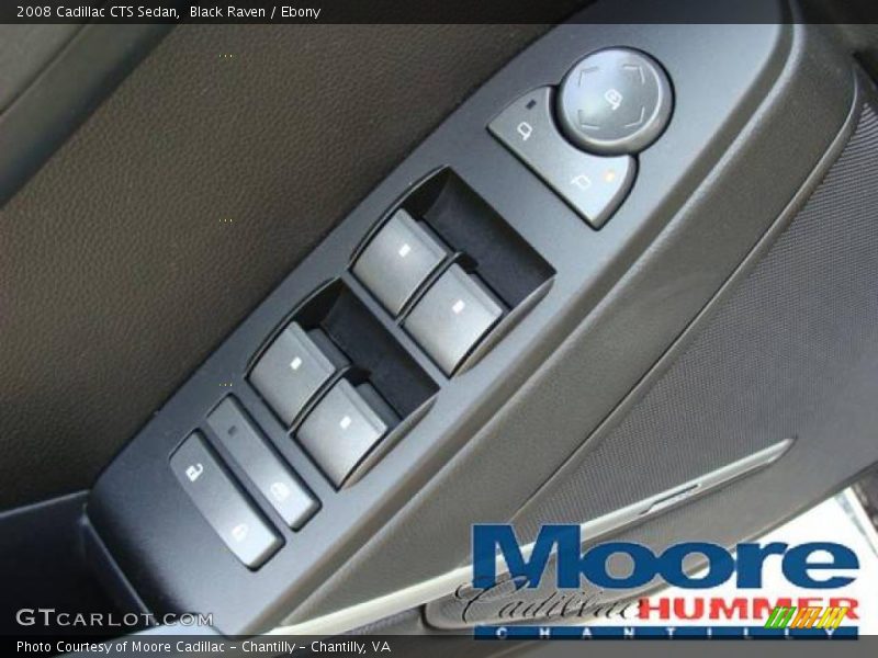 Black Raven / Ebony 2008 Cadillac CTS Sedan