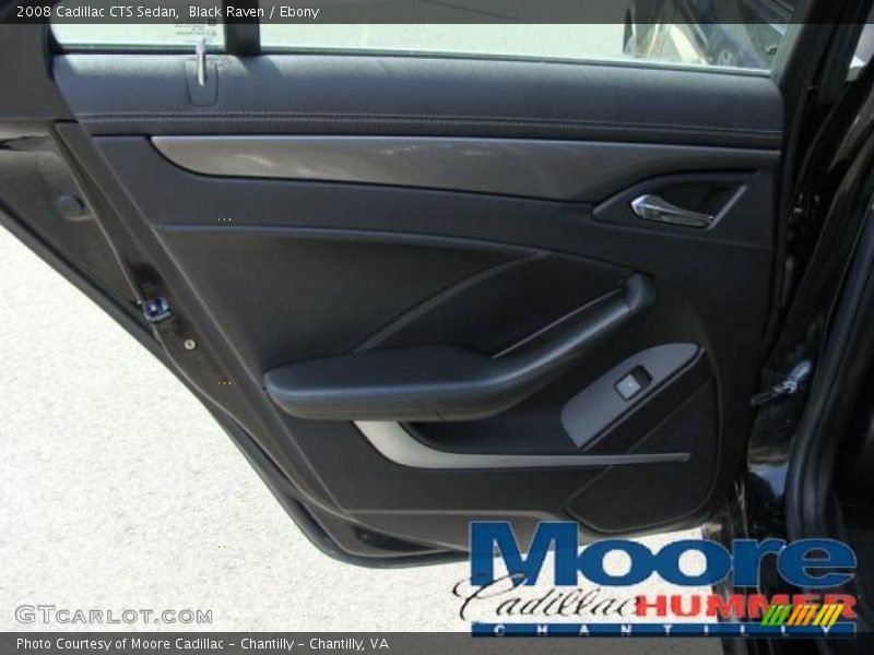 Black Raven / Ebony 2008 Cadillac CTS Sedan