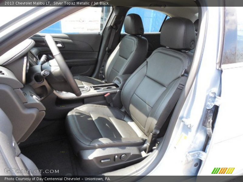 Silver Topaz Metallic / Jet Black 2013 Chevrolet Malibu LT