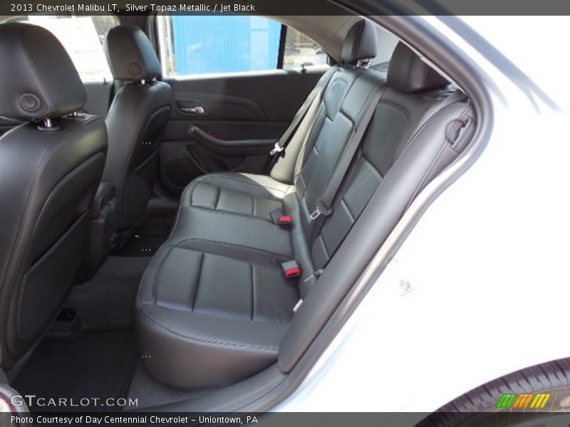 Silver Topaz Metallic / Jet Black 2013 Chevrolet Malibu LT