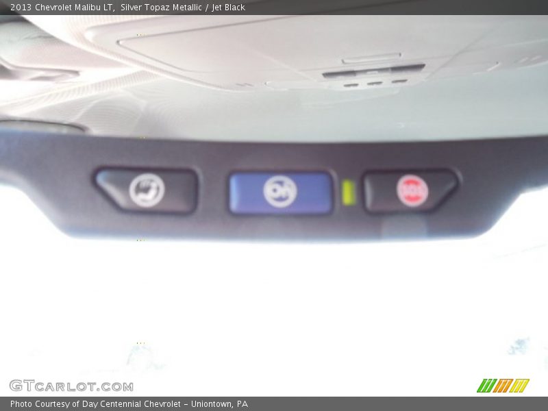 Silver Topaz Metallic / Jet Black 2013 Chevrolet Malibu LT