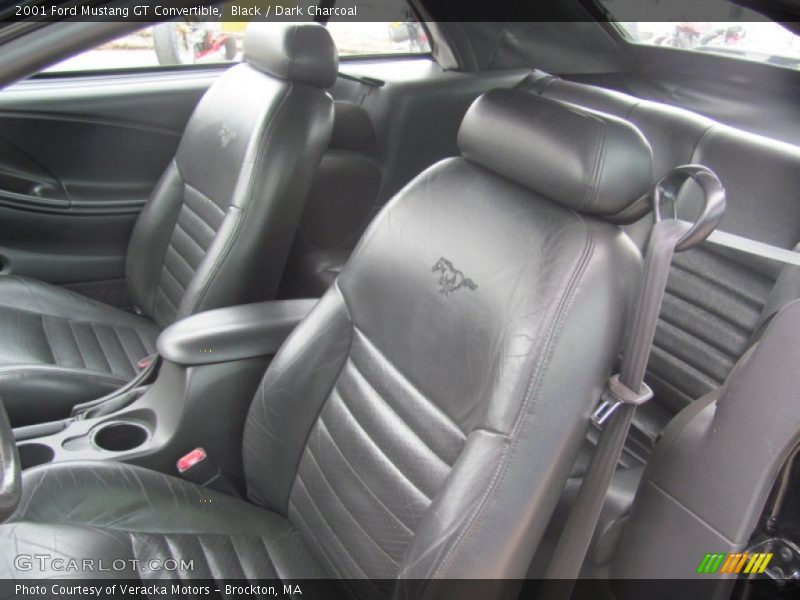 Black / Dark Charcoal 2001 Ford Mustang GT Convertible