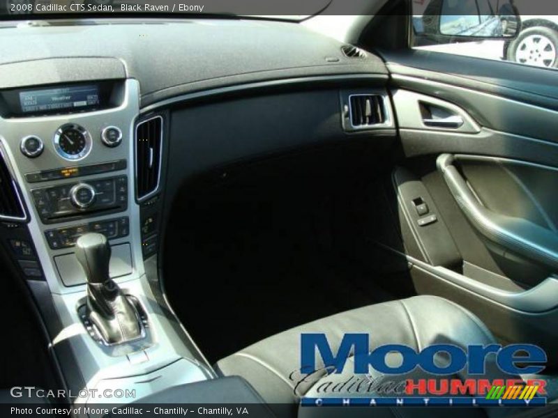 Black Raven / Ebony 2008 Cadillac CTS Sedan