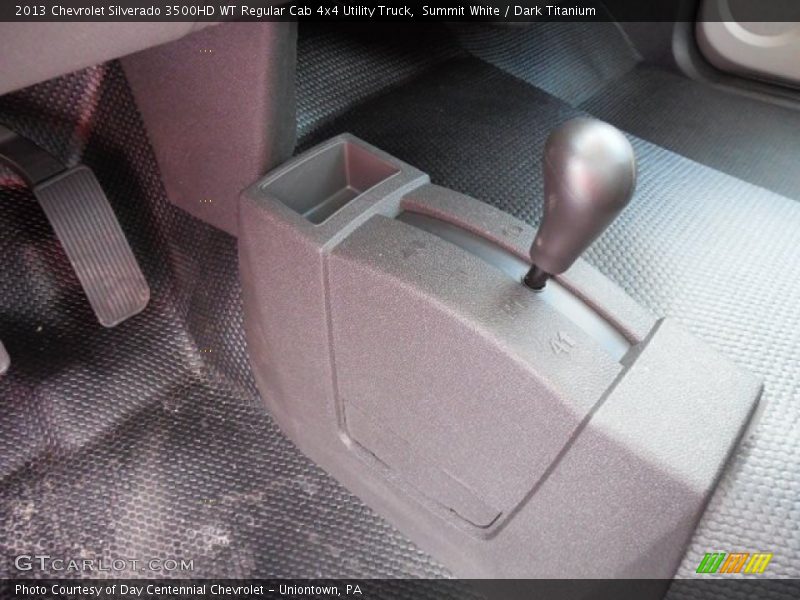 Summit White / Dark Titanium 2013 Chevrolet Silverado 3500HD WT Regular Cab 4x4 Utility Truck