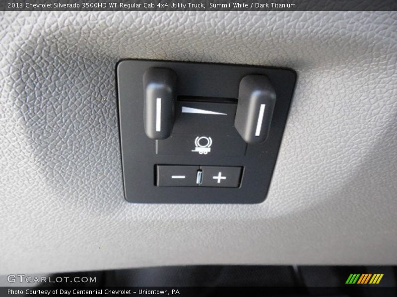 Summit White / Dark Titanium 2013 Chevrolet Silverado 3500HD WT Regular Cab 4x4 Utility Truck