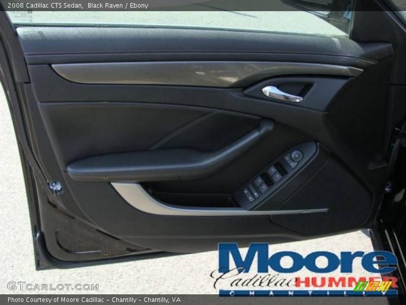 Black Raven / Ebony 2008 Cadillac CTS Sedan