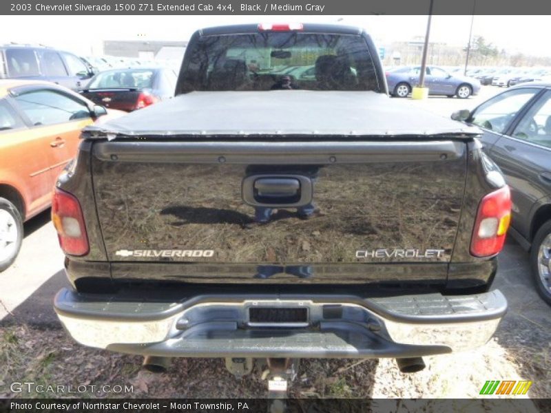 Black / Medium Gray 2003 Chevrolet Silverado 1500 Z71 Extended Cab 4x4