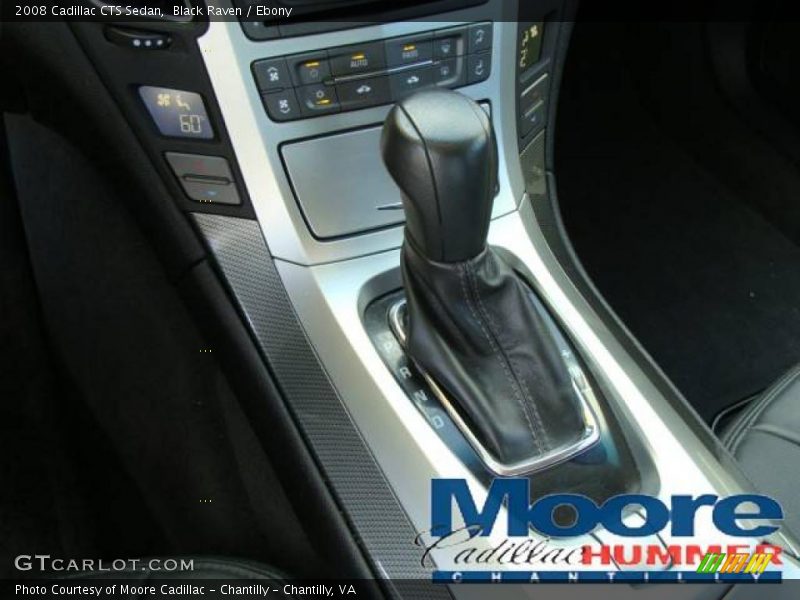 Black Raven / Ebony 2008 Cadillac CTS Sedan