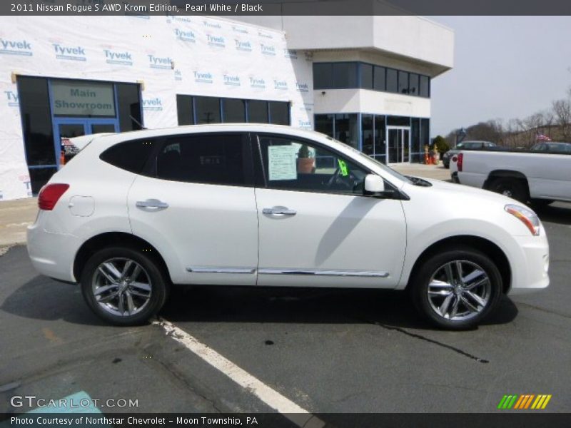  2011 Rogue S AWD Krom Edition Pearl White