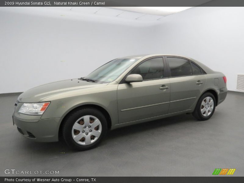 Natural Khaki Green / Camel 2009 Hyundai Sonata GLS