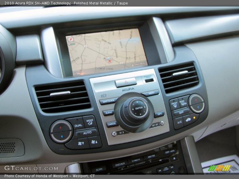 Polished Metal Metallic / Taupe 2010 Acura RDX SH-AWD Technology