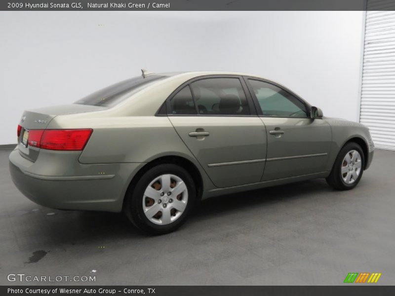 Natural Khaki Green / Camel 2009 Hyundai Sonata GLS