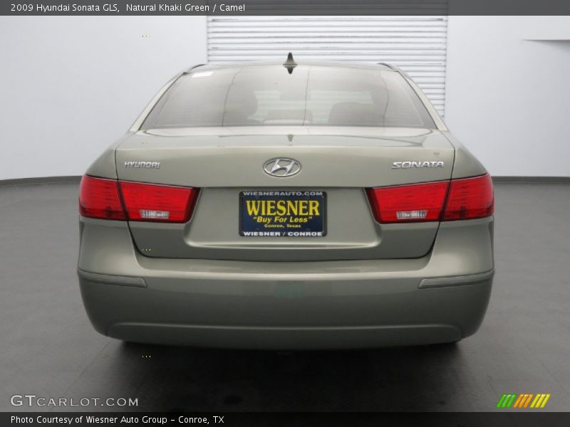 Natural Khaki Green / Camel 2009 Hyundai Sonata GLS