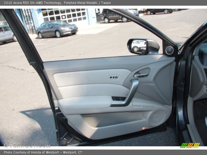 Polished Metal Metallic / Taupe 2010 Acura RDX SH-AWD Technology