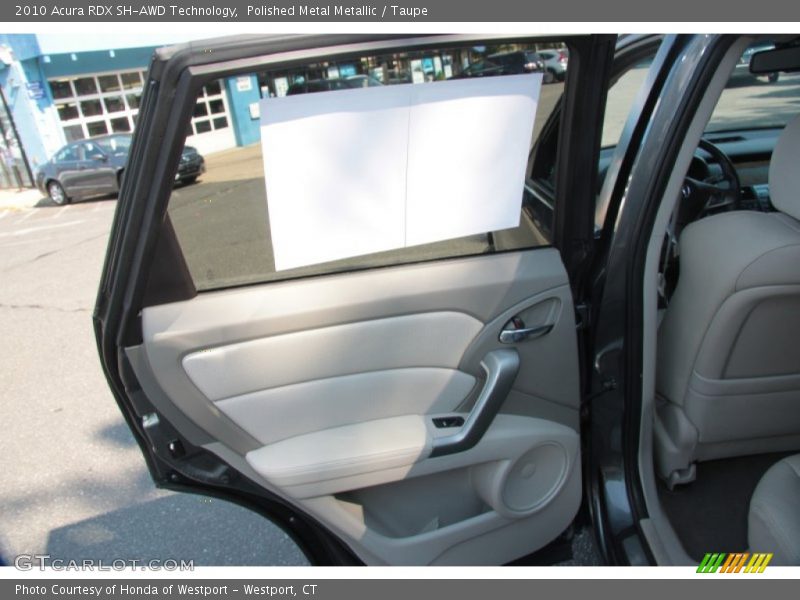 Polished Metal Metallic / Taupe 2010 Acura RDX SH-AWD Technology