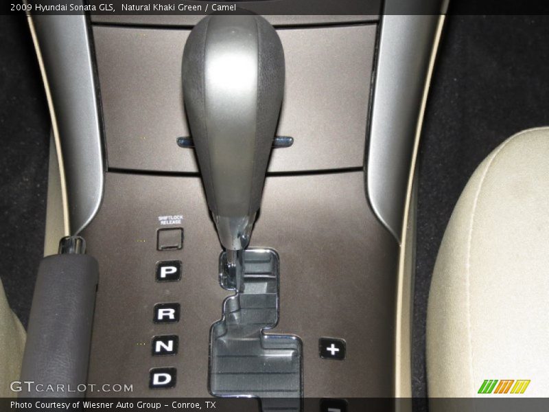 Natural Khaki Green / Camel 2009 Hyundai Sonata GLS