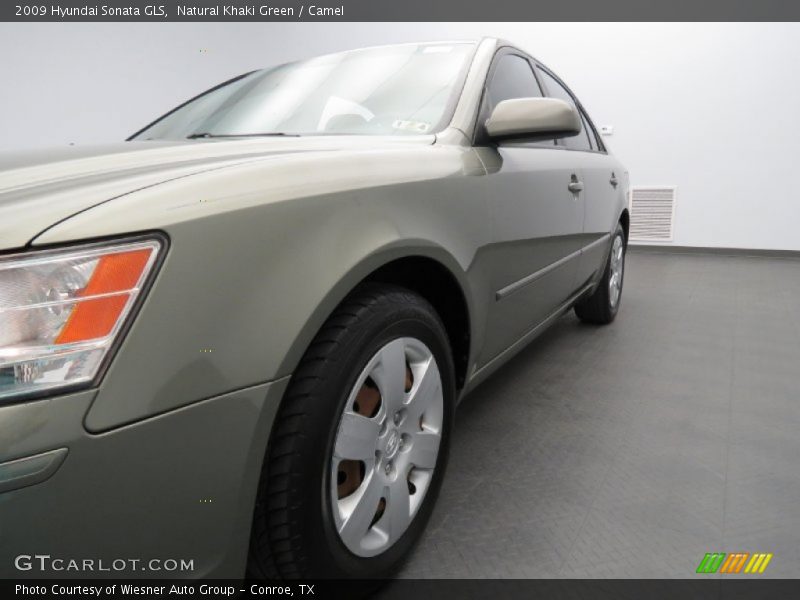 Natural Khaki Green / Camel 2009 Hyundai Sonata GLS