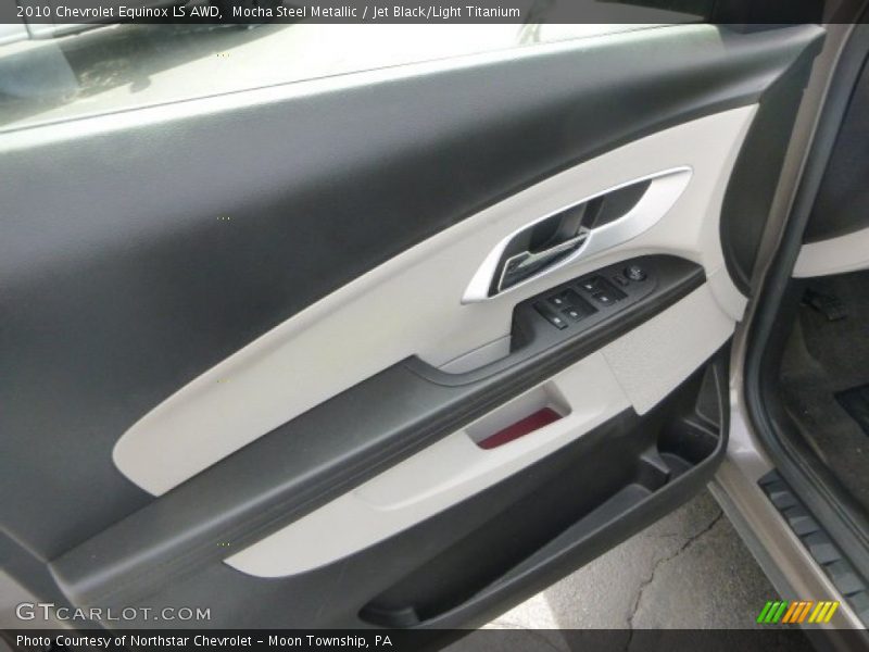 Mocha Steel Metallic / Jet Black/Light Titanium 2010 Chevrolet Equinox LS AWD