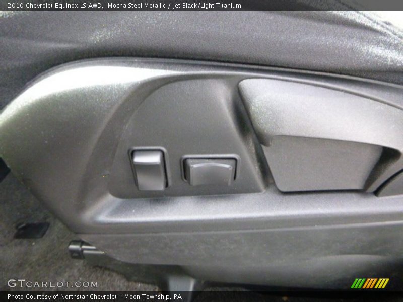 Mocha Steel Metallic / Jet Black/Light Titanium 2010 Chevrolet Equinox LS AWD