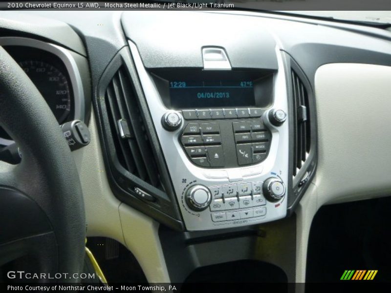 Mocha Steel Metallic / Jet Black/Light Titanium 2010 Chevrolet Equinox LS AWD