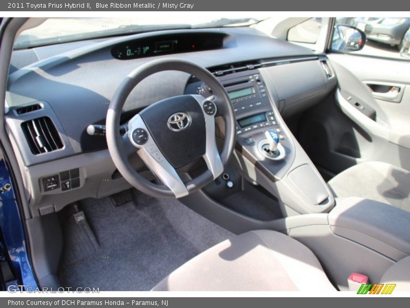 Blue Ribbon Metallic / Misty Gray 2011 Toyota Prius Hybrid II
