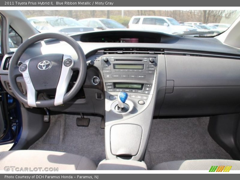 Blue Ribbon Metallic / Misty Gray 2011 Toyota Prius Hybrid II