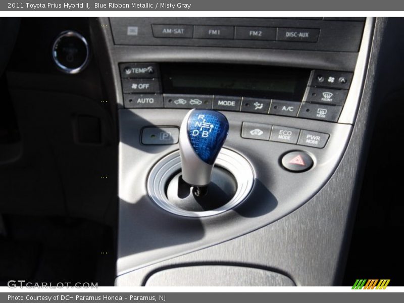 Blue Ribbon Metallic / Misty Gray 2011 Toyota Prius Hybrid II