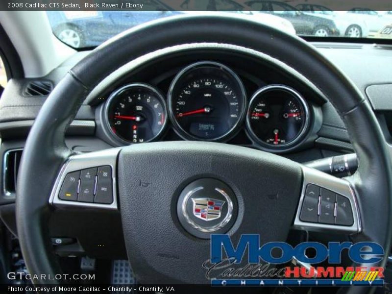 Black Raven / Ebony 2008 Cadillac CTS Sedan
