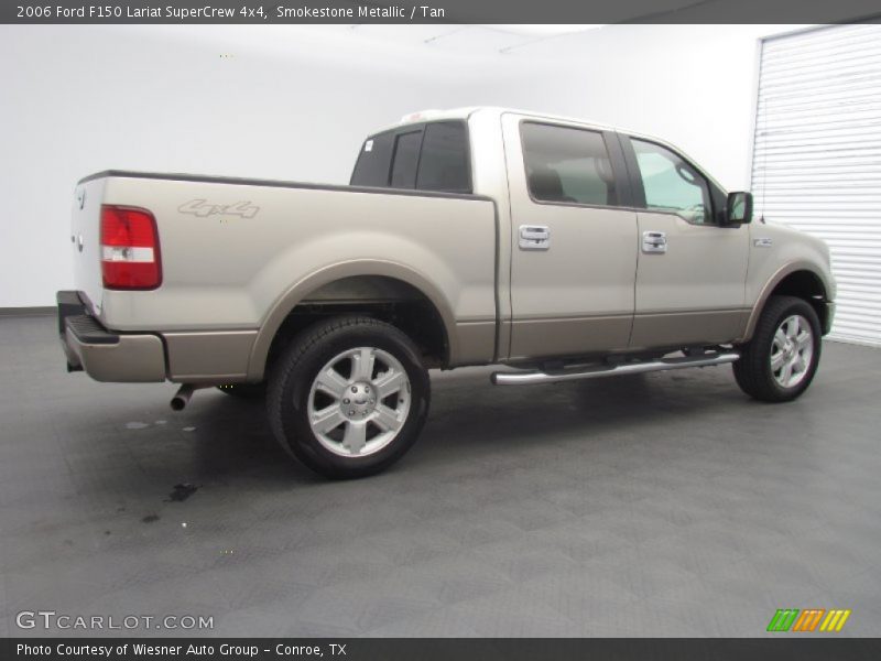 Smokestone Metallic / Tan 2006 Ford F150 Lariat SuperCrew 4x4