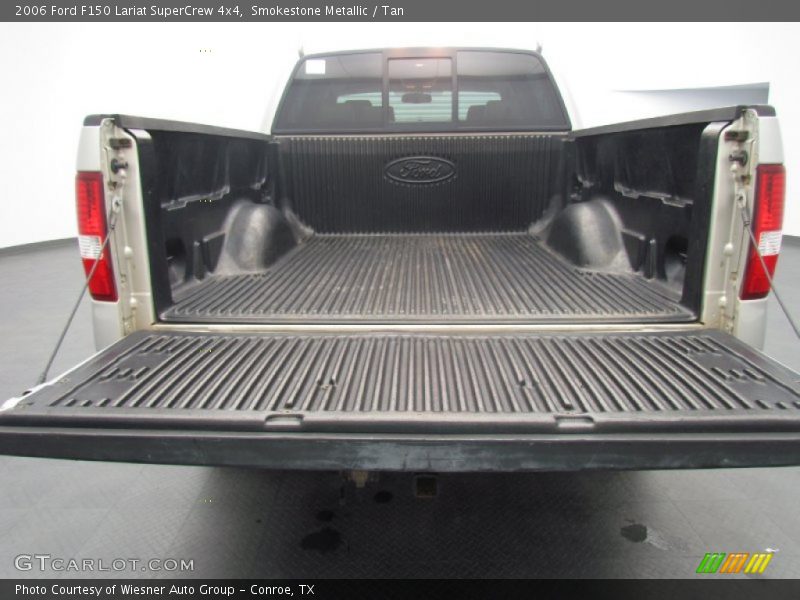 Smokestone Metallic / Tan 2006 Ford F150 Lariat SuperCrew 4x4