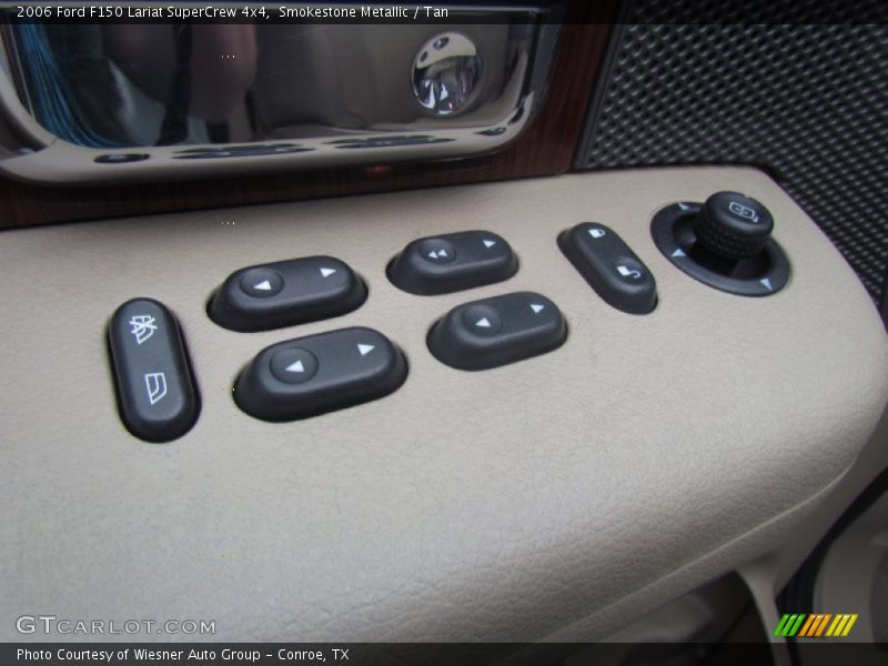 Smokestone Metallic / Tan 2006 Ford F150 Lariat SuperCrew 4x4