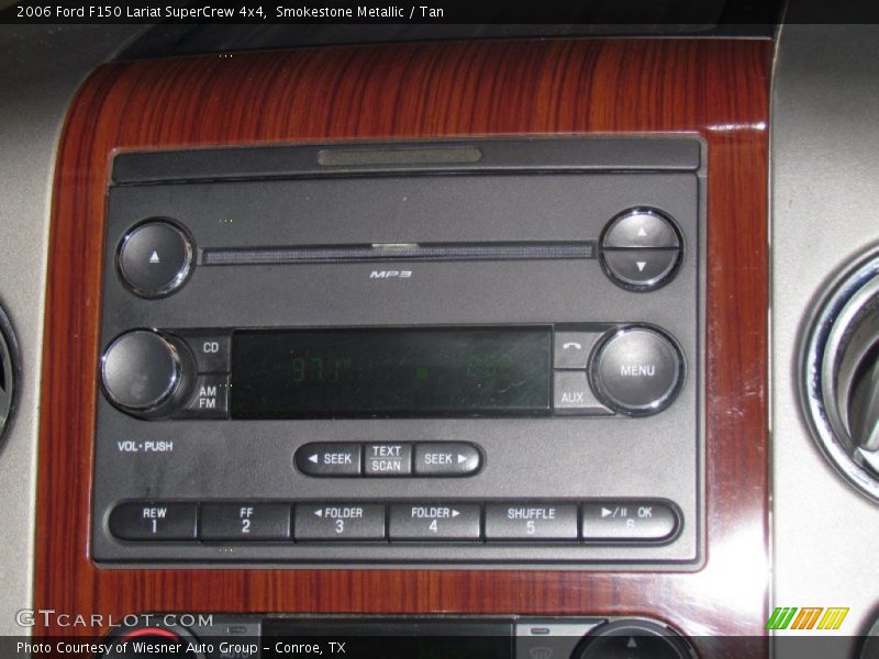 Audio System of 2006 F150 Lariat SuperCrew 4x4