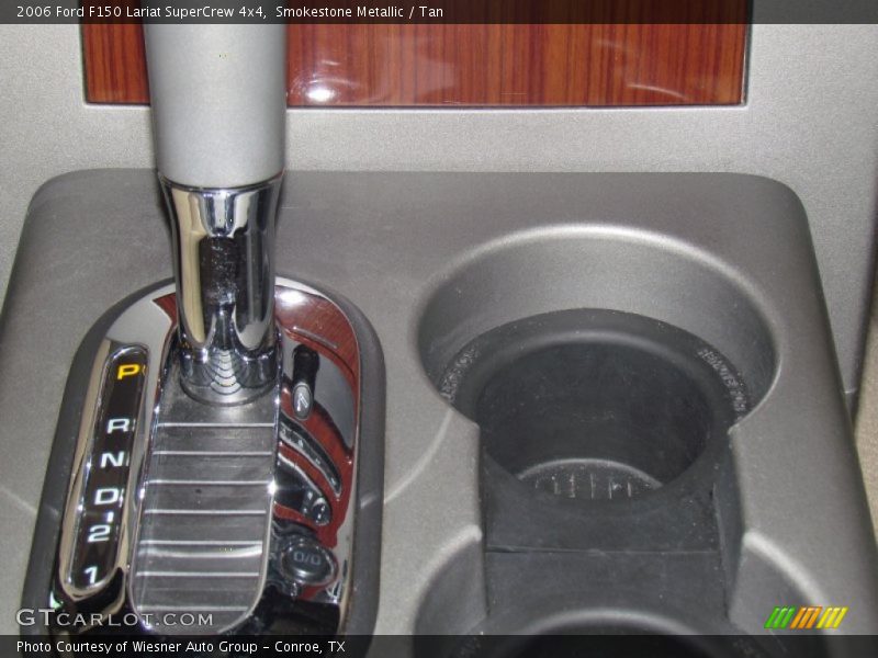 Smokestone Metallic / Tan 2006 Ford F150 Lariat SuperCrew 4x4